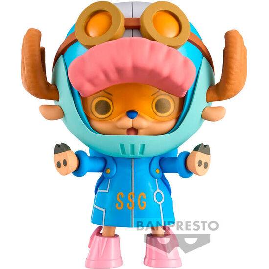 FIGURA EGGHEAD TONY TONY CHOPPER GRANDLINE SERIES ONE PIECE 8CM image 0