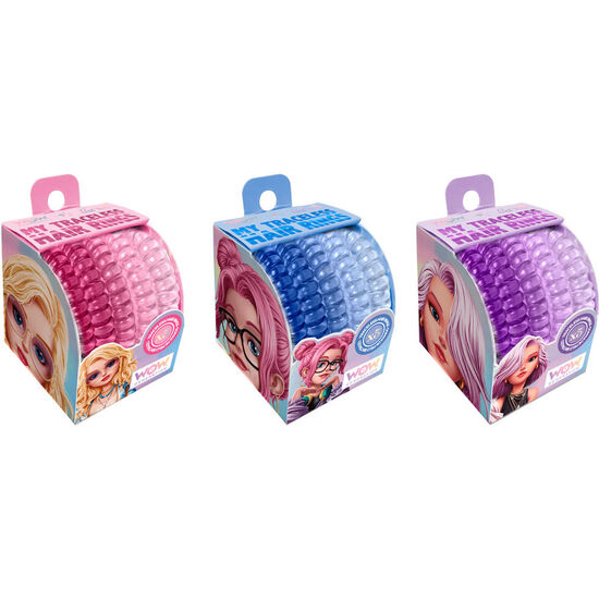 SET GOMAS DE PELO ESPIRAL WOW GENERATION SURTIDO image 1