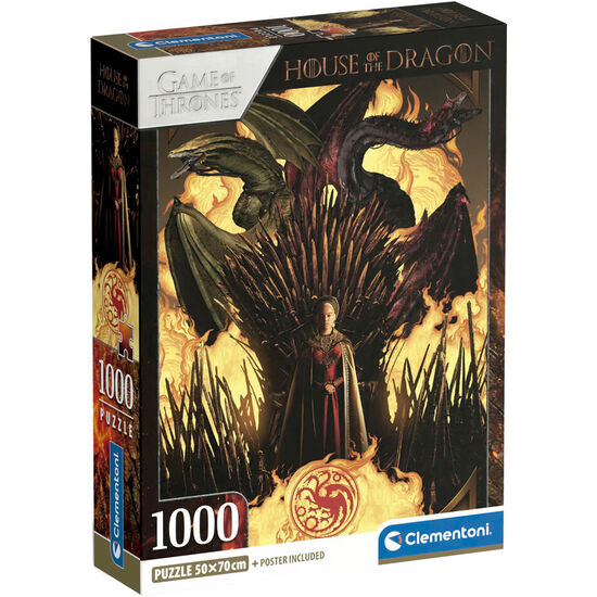 PUZZLE LA CASA DEL DRAGON 1000PZS image 0