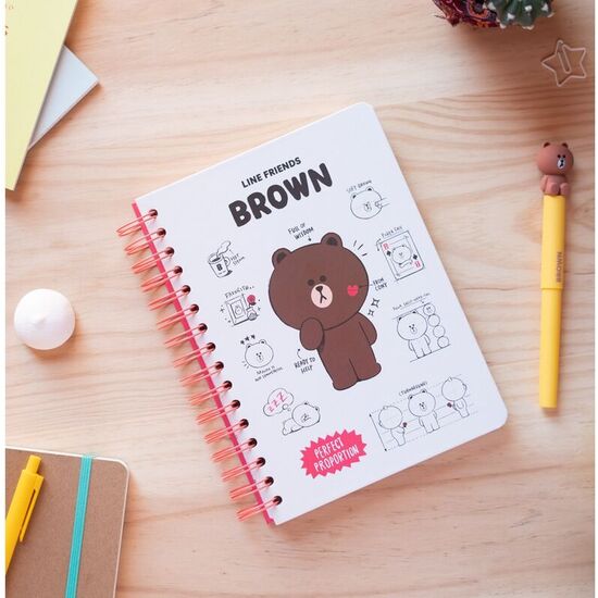 CUADERNO A5 LINE FRIENDS image 3