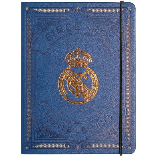 CUADERNO A5 PREMIUM REAL MADRID image 0