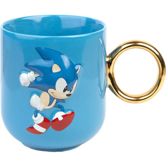 TAZA 3D SONIC THE HEDGEHOG 350ML image 0