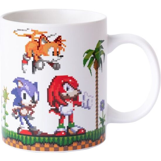 TAZA RETRO PIXEL SONIC THE HEDGEHOG 350ML image 2