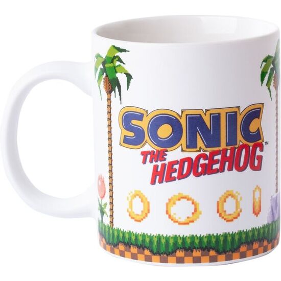TAZA RETRO PIXEL SONIC THE HEDGEHOG 350ML image 3