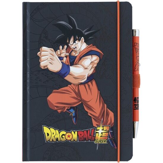 CUADERNO A5 PREMIUM + BOLIGRAFO PROYECTOR DRAGON BALL SUPER image 0