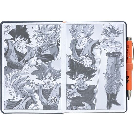 CUADERNO A5 PREMIUM + BOLIGRAFO PROYECTOR DRAGON BALL SUPER image 2