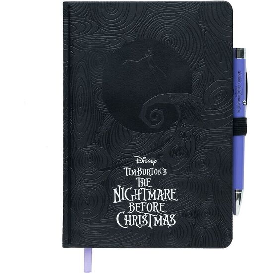 CUADERNO A5 PREMIUM + BOLIGRAFO PROYECTOR PESADILLA ANTES DE NAVIDAD DISNEY image 0