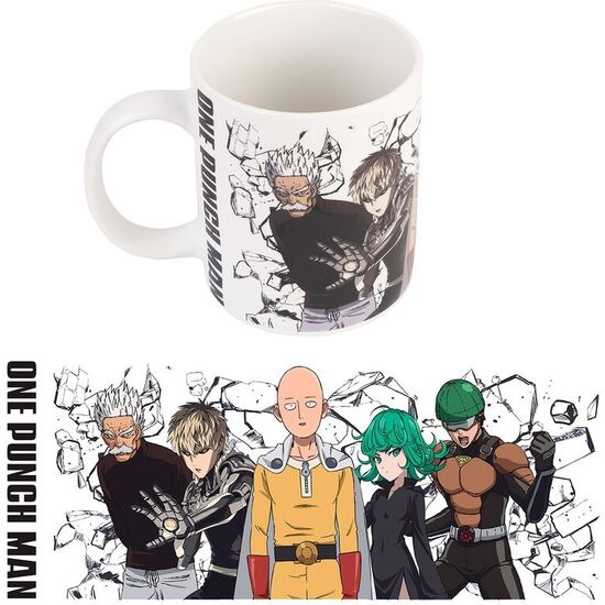 TAZA HEROES ONE PUNCH MAN 350ML image 0