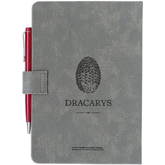 CUADERNO A5 PREMIUM + BOLIGRAFO TARGARYEN JUEGO DE TRONOS image 1