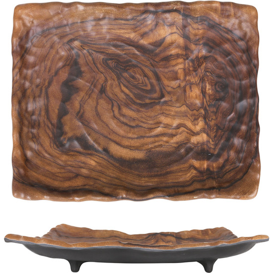 #  ZZ23 -24- BANDEJA RECT. LEMN 31X25X5CM image 0