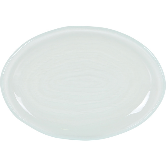 ZZ23 BANDEJA OVAL SATINADO 17X12CM image 0