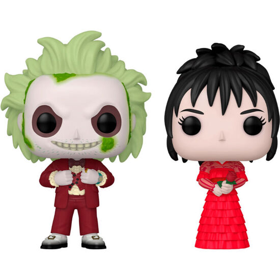 BLISTER 2 FIGURAS POP BEETLEJUICE 2 - BEETLEJUICE & LYDIA DEETZ image 1
