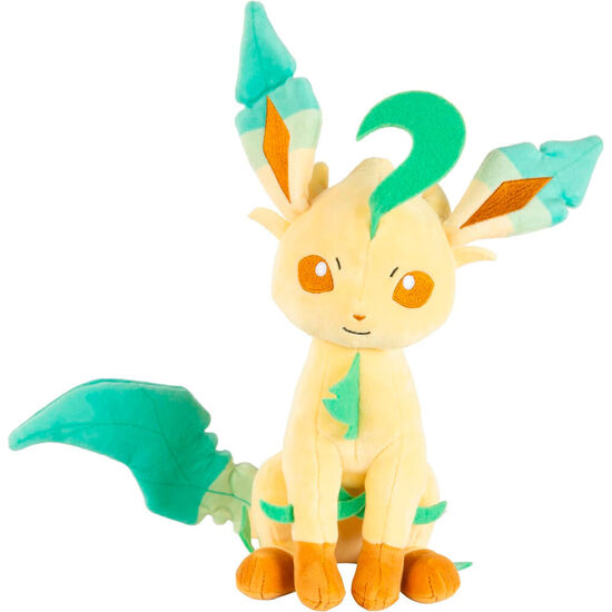 PELUCHE LEAFEON POKEMON 23CM image 0