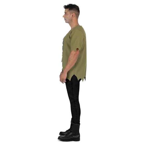 DISFRAZ INFECTADO CAMISETA, APLICACIONES DE LÁTEX Y BOTE DE LÁTEX TALLA M image 3