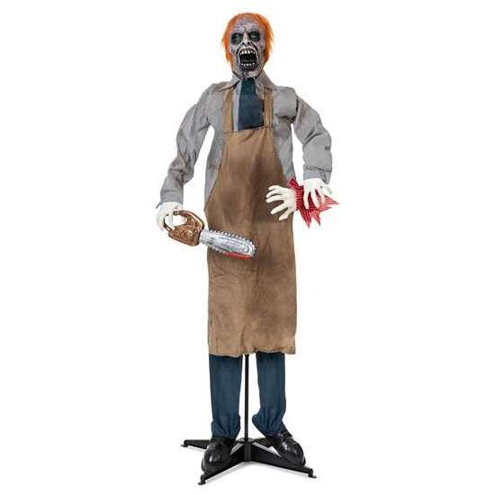 ZOMBIE CON MOTOSIERRA  TALLA 130 X 18 X 70 CM image 0