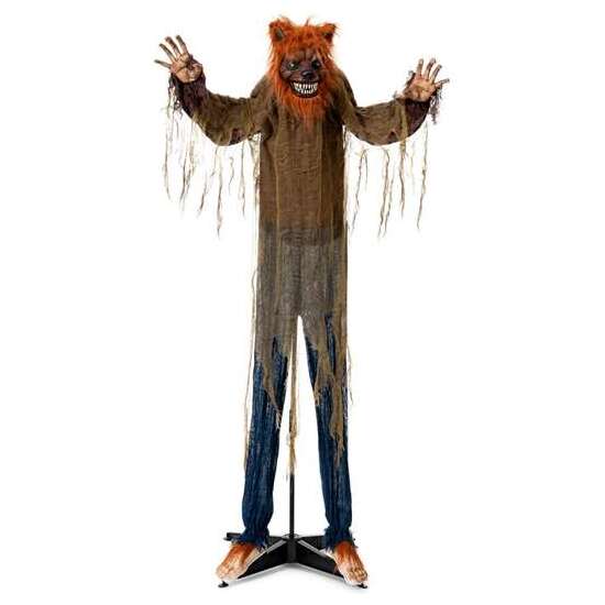 HOMBRE LOBO ANIMADO  TALLA 100 X 20 X 160 CM image 1