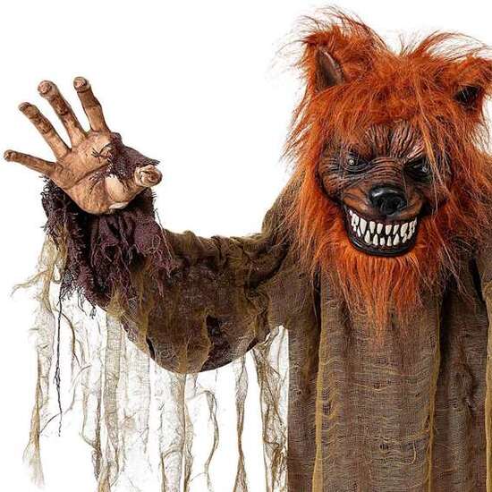 HOMBRE LOBO ANIMADO  TALLA 100 X 20 X 160 CM image 2