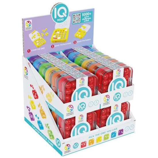JUEGO IQ MINI SURTIDO ¡AHORA EN VERSIÓN MINI!  24 UNIDADES.  - MODELOS SURTIDOS image 1