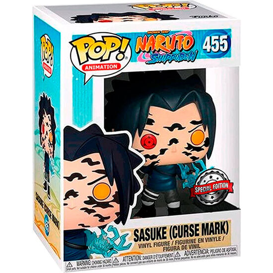 FIGURA POP NARUTO SHIPPUDEN SASUKE CURSE MARK EXCLUSIVE image 1