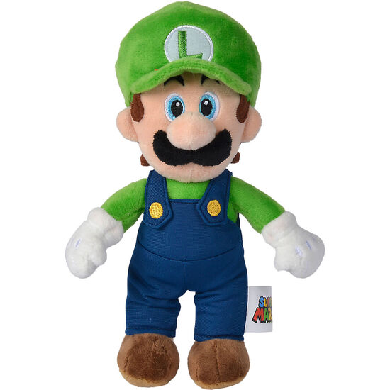 PELUCHE LUIGI SUPER MARIO NINTENDO 20CM image 0