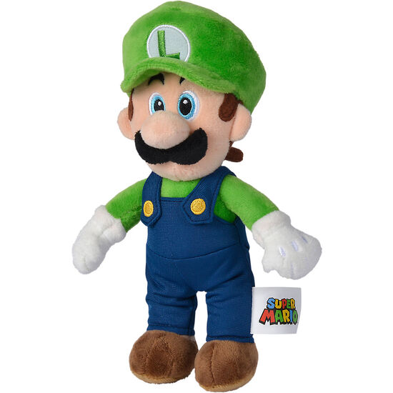 PELUCHE LUIGI SUPER MARIO NINTENDO 20CM image 1