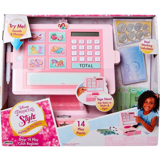 CAJA REGISTRADORA PRINCESAS DISNEY image 0