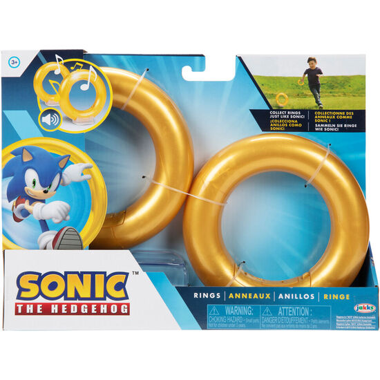 ANILLOS SONIC THE HEDGEHOG SONIDO image 0
