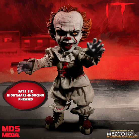 PELUCHE MUÑECO PARLANTE PENNYWISE IT 38CM INGLES image 0