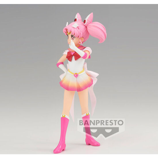 FIGURA SUPER SAILOR CHIBI MOON VER.A GLITTER & GLAMOURS PRETTY GUARDIAN SAILOR MOON ETERNAL THE MOVIE 17CM image 3