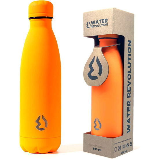 BOTELLA NARANJA FLUOR WATER REVOLUTION 500ML image 0