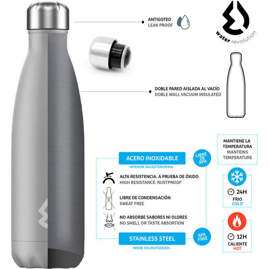 BOTELLA AMARILLO WATER REVOLUTION 500ML image 2