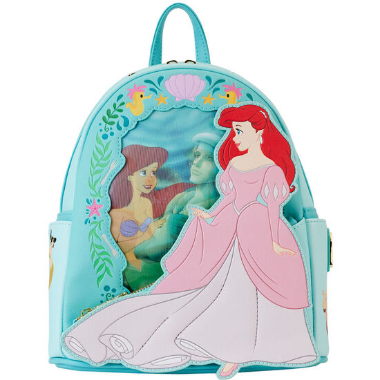 MOCHILA LENTICULAR ARIEL LA SIRENITA DISNEY LOUNGEFLY 26CM image 0