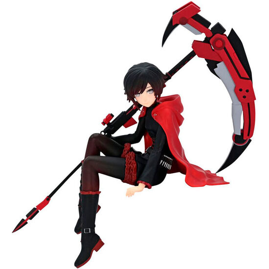 FIGURA NOODLE STOPPER RUBY ROSE RWBY ICE QUEENDOM 14CM image 0