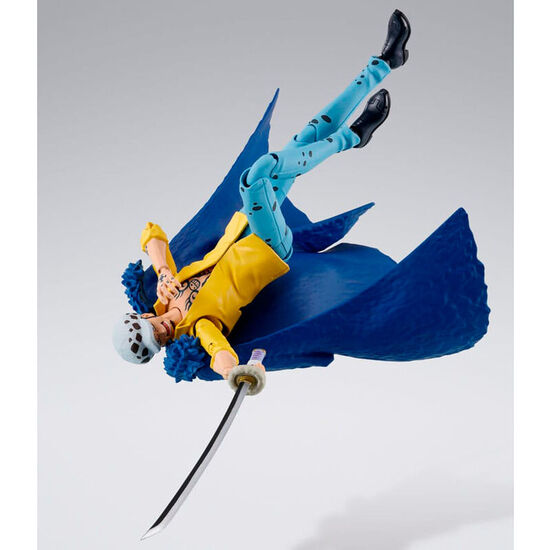 FIGURA SH FIGUARTS TRAFALGAR LAW THE RAID ON ONIGASHIMA ONE PIECE 16CM image 3
