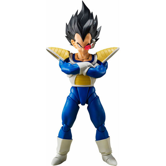 FIGURA SH FIGUARTS VEGETA 24000 POWER LEVEL DRAGON BALL Z 14CM image 0