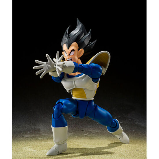 FIGURA SH FIGUARTS VEGETA 24000 POWER LEVEL DRAGON BALL Z 14CM image 1