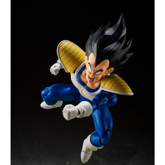 FIGURA SH FIGUARTS VEGETA 24000 POWER LEVEL DRAGON BALL Z 14CM image 2