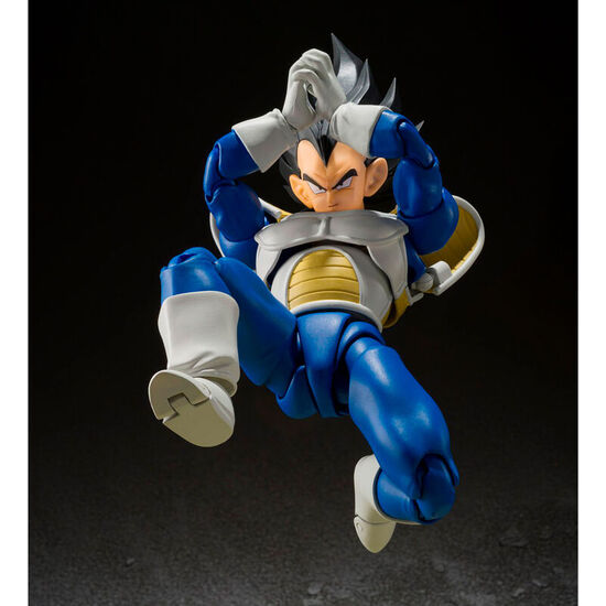 FIGURA SH FIGUARTS VEGETA 24000 POWER LEVEL DRAGON BALL Z 14CM image 3