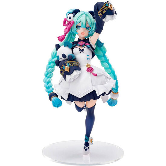 FIGURA HATSUNE MIKU MODERN CHINA LUMINASTA HATSUNE MIKU 18CM image 0