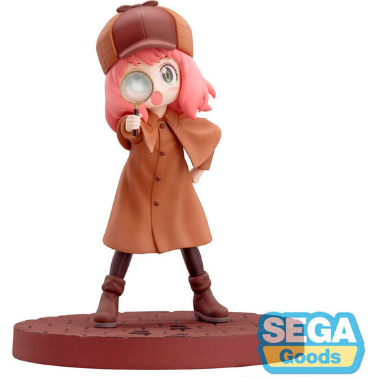 FIGURA ANYA FORGER PLAYING DETECTIVE OOTING LUMINASTA SPY X FAMILY 12CM image 0