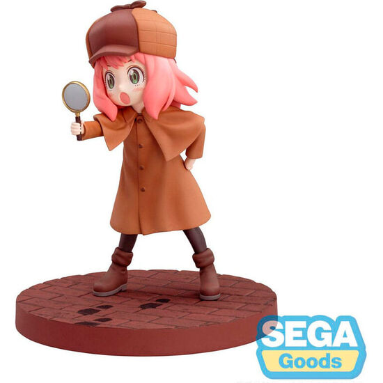 FIGURA ANYA FORGER PLAYING DETECTIVE OOTING LUMINASTA SPY X FAMILY 12CM image 1