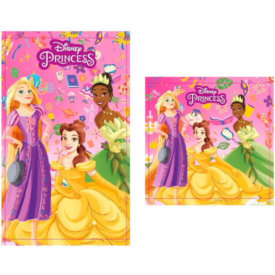 SET 2 TOALLAS BAÑO PRINCESAS DISNEY ALGODON image 0