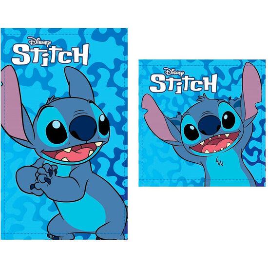 SET 2 TOALLAS BAÑO STITCH DISNEY ALGODON image 0