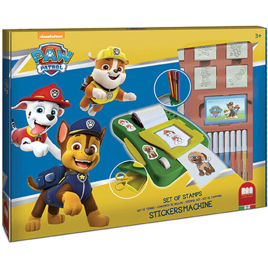 MAQUINA DE PEGATINAS PATRULLA CANINA PAW PATROL image 0