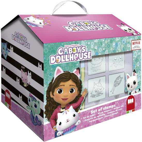 SET PAPELERIA CASA LA CASA DE MUÑECAS DE GABBY 20PZS image 0