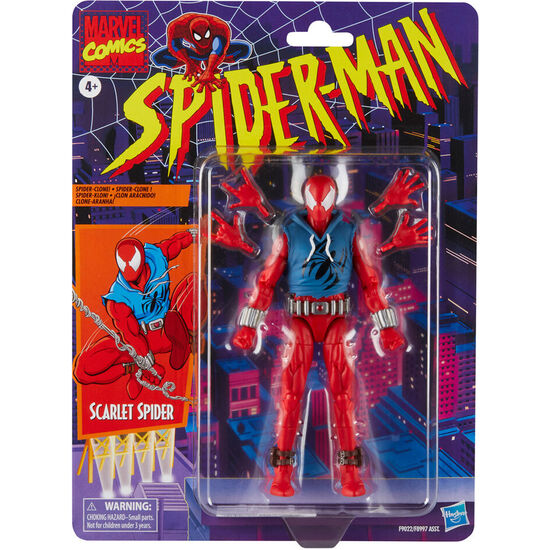 FIGURA SCARLET SPIDER SPIDERMAN MARVEL 15CM image 0