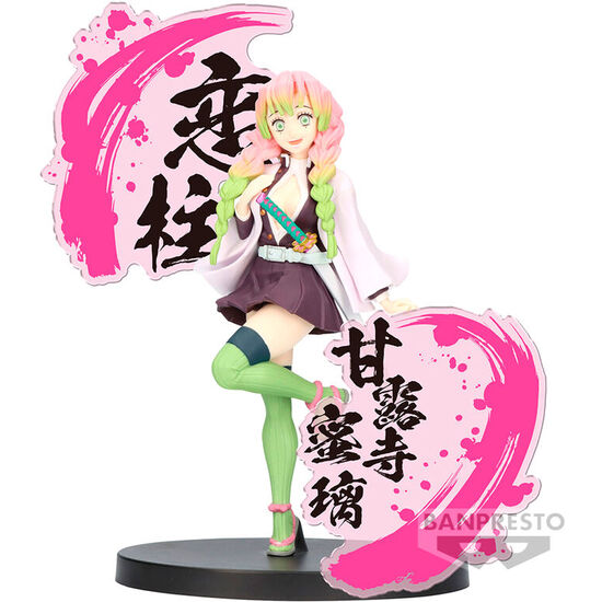 FIGURA MITSURI KANROJI FIGURE EX DEMON SLAYER KIMETSU NO YAIBA 16CM image 0