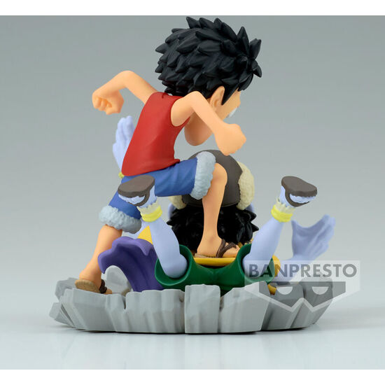 FIGURA LUFFY VS ARLONG WCF LOG STORIES ONE PIECE 7CM image 2