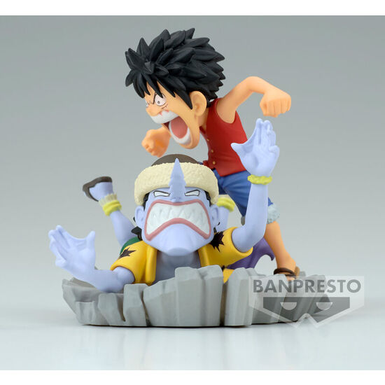 FIGURA LUFFY VS ARLONG WCF LOG STORIES ONE PIECE 7CM image 3