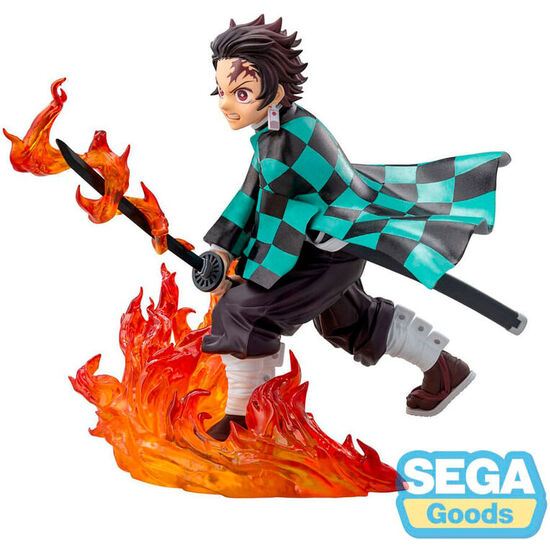 FIGURA TANJIRO KAMADO DEMON SLAYER KIMETSU NO YAIBA 17CM image 1